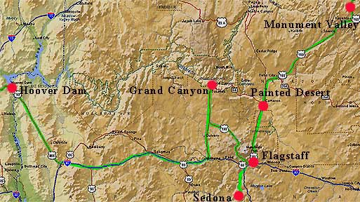 Arizona Map1.JPG (60187 bytes)